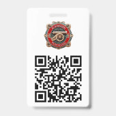 Badge de compagnie à canon (Arrière)