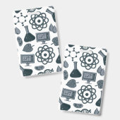 Badge de costume de scientifique enfant pour jeu d (Avant & arrière)