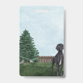 Badge de détective junior résolveur de mystères (Arrière)