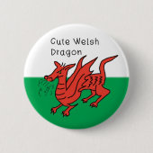 Badge de dragon gallois pour les gens mignons du P (Devant)