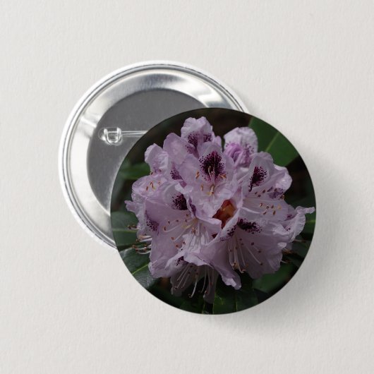 Badge de fleurs Rhododendron (Devant & derrière)