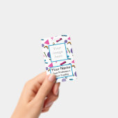 Badge de forme personnalisée des années 90 (À main)