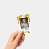 Badge de garde d'enfants pour la journée de confet (Manuel / portable)