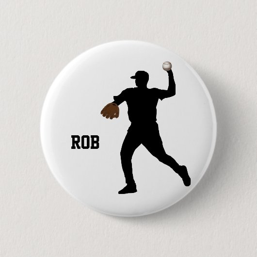 badge de joueur de baseball (Devant)