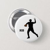 badge de joueur de baseball (Devant & derrière)