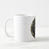 Badge de Joyeux Cryptid Noël Mug à Café (Gauche)