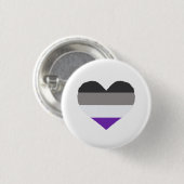 Badge de la Ace Pride sexuelle (Devant & derrière)