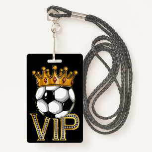 Badge de la bannière de football VIP