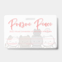 Badge de la Convention de JW Keepsake | Chats