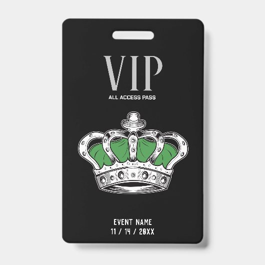 Badge de la Couronne VIP (Avant)