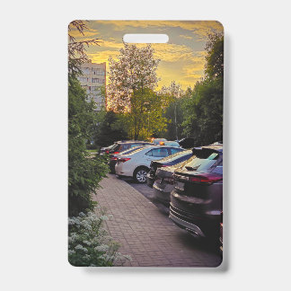 Badge de la ruelle au coucher du soleil – Personna