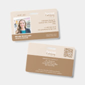 Badge de la société de catering Gourmet (Avant & arrière)