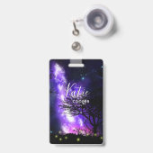 Badge de la Voie lactée magique (Avant avec rétractable)
