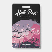 Badge de laissez-passer de Dark Blossom Hall (Arrière)