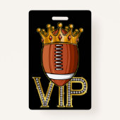 Badge de lanière de football VIP (Devant)