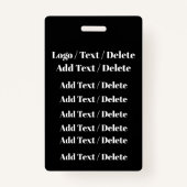 Badge de lanière de football VIP (Dos)