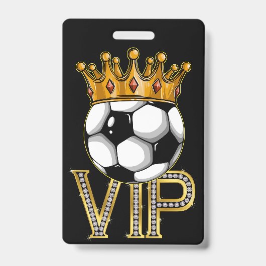 Badge de lanière de football VIP (Avant)