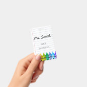 Badge de l'enseignant de garderie pré-K avec Crayo (À main)