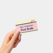 Badge de l'enseignant pour deux classes Badge pers (Manuel / portable)