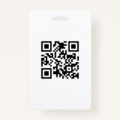 Badge de l'équipe de médias (Dos)