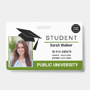 Badge de l'université scolaire pour carte d'identi