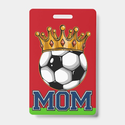 Badge de Maman du Foot (Avant)