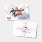 Badge de médecin naturopathe (Avant & arrière)
