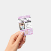 Badge de modèle d'élève en école à la maison non s (Manuel / portable)