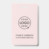 Badge de nom Carte | Badges d'identification perso (Avant)