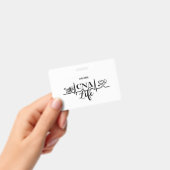 Badge de nom de la vie de CNA (Manuel / portable)