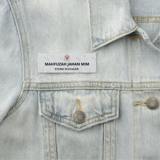 Badge de nom de participant à la conférence | Évén (En situation)