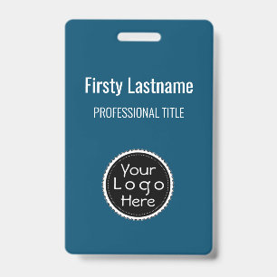 Badge de nom de personnel Badge ID de logo personn
