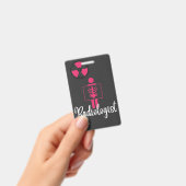 Badge de nom de radiologue (Manuel / portable)