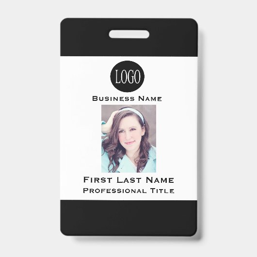 Badge de nom d'employé Carte d'identité Badges Bad (Avant)
