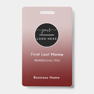 Badge de nom d'employé Étiquette de personnel de l