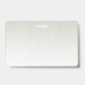 Badge de nom d'employé | Logo et couleur personnal (Arrière)