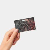 Badge de nom Élégance Gothique (Manuel / portable)