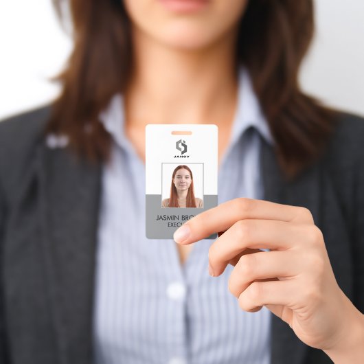 Badge de nom et carte de code QR personnalisé pour (Présenté)