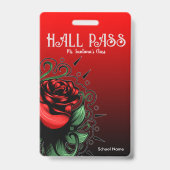 Badge de passage Amazing Rose Hall (Arrière)