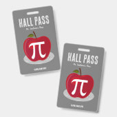 Badge de passe Apple Pie Hall (Recto et verso)