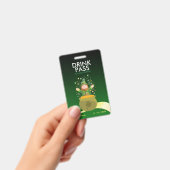 Badge de passe de boisson de la Saint-Patrick (Manuel / portable)