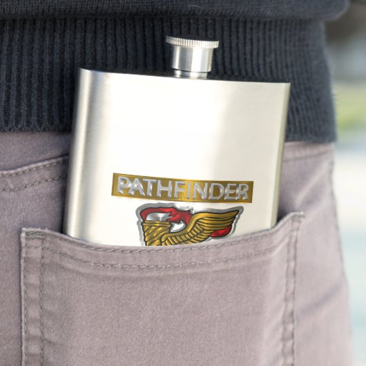Badge de Pathfinder “Pathfinder” Flasque (En situation)