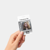 Badge de photo de logo - Gris (Manuel / portable)