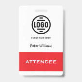 Badge de photo d'identification générale pour les (Avant)