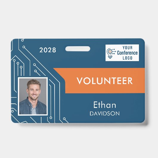 Badge de photo d'identification personnalisé pour  (Avant)
