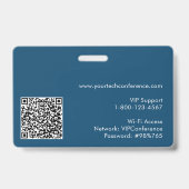 Badge de photo d'identification principal Technolo (Arrière)