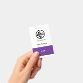 Badge de photo d'identification VIP pour événement (Manuel / portable)