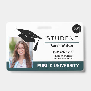 Badge de photo d'identité scolaire universitaire –
