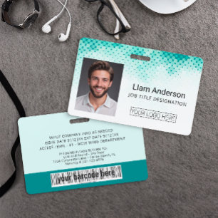 Badge de photo personnalisé avec dégradé de sarcel