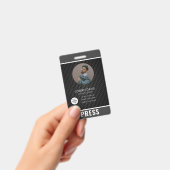 Badge de photographe de presse (Manuel / portable)